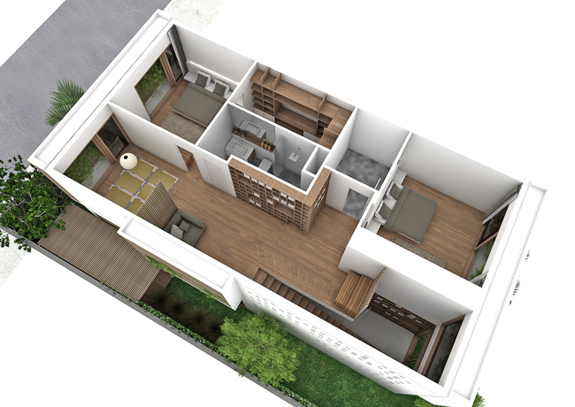Thiết Kế Kiến Trúc Nhà Anh Chị Thọ Nhung Đến Từ Xây Nhà Trọn Gói Hà Nội HTH Home