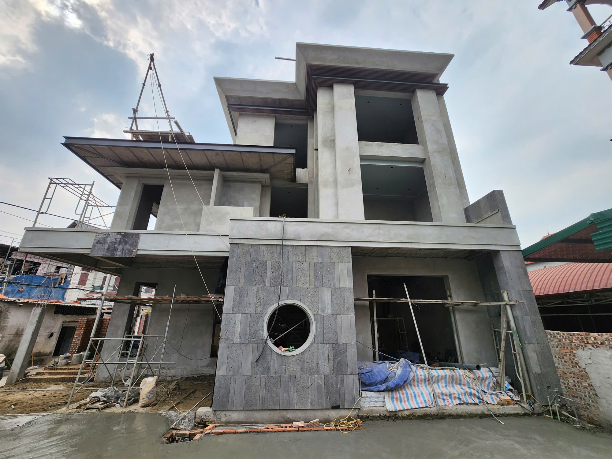 Xây Nhà Trọn Gói Hà Nội HTH Home Hoàn Thiện Công Trình Nhà Anh Đạt - Đông Anh ảnh 4