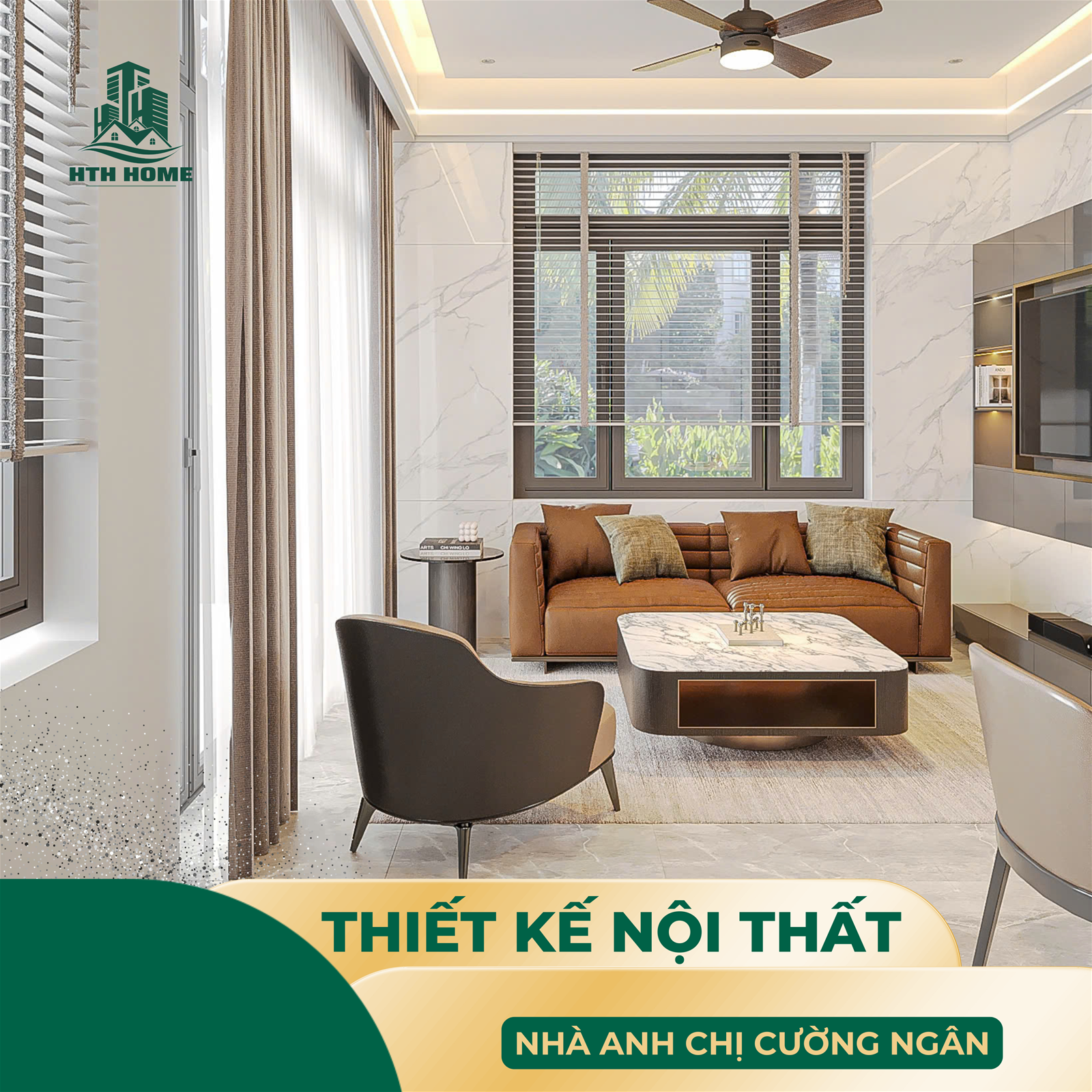 Thiết Kế Phòng Khách Đẹp – Gây Ấn Tượng Ngay Từ Cái Nhìn Đầu Tiên Khi Xây Nhà Đông Anh