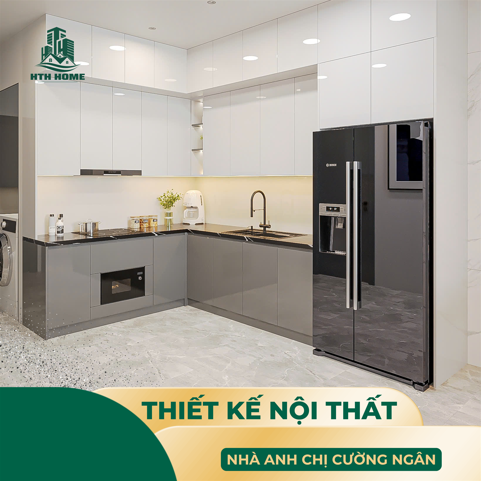 Thiết Kế Nội Thất Nhà Anh Chị Cường Ngân Của Xây Nhà Trọn Gói Hà Nội HTH Home ảnh 6