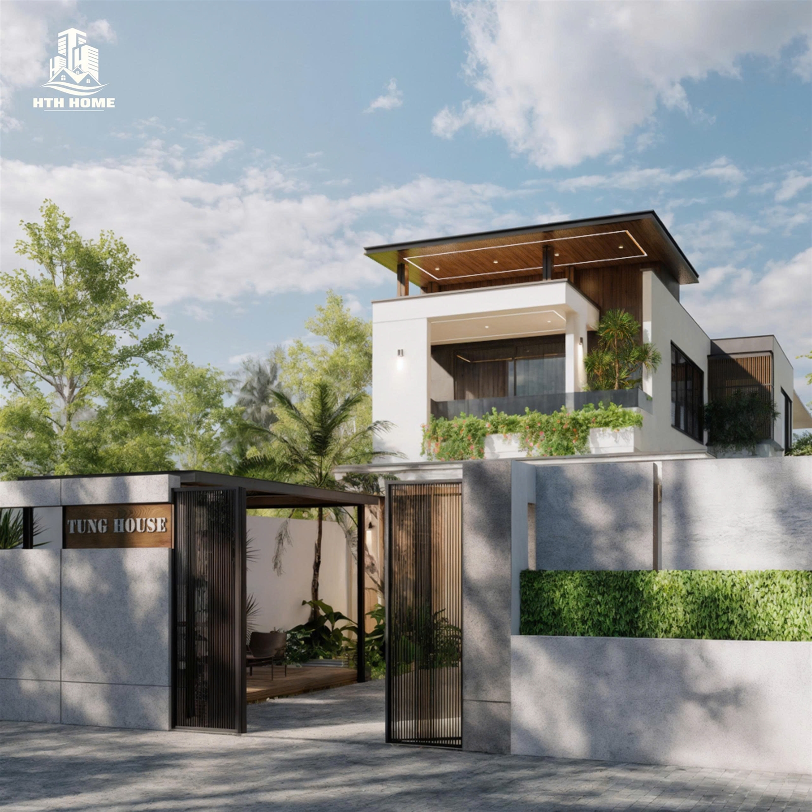 Thiết Kế Công Trình Nhà Anh Tùng Đến Từ Xây Nhà Đông Anh HTH Home