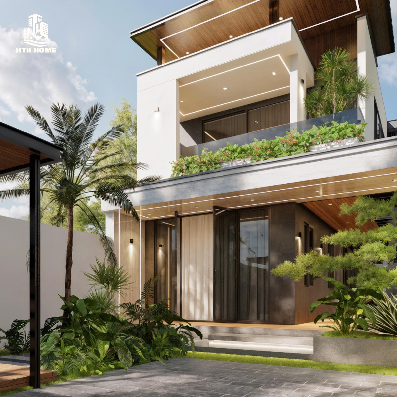 Thiết Kế Công Trình Nhà Anh Tùng Đến Từ Xây Nhà Đông Anh HTH Home