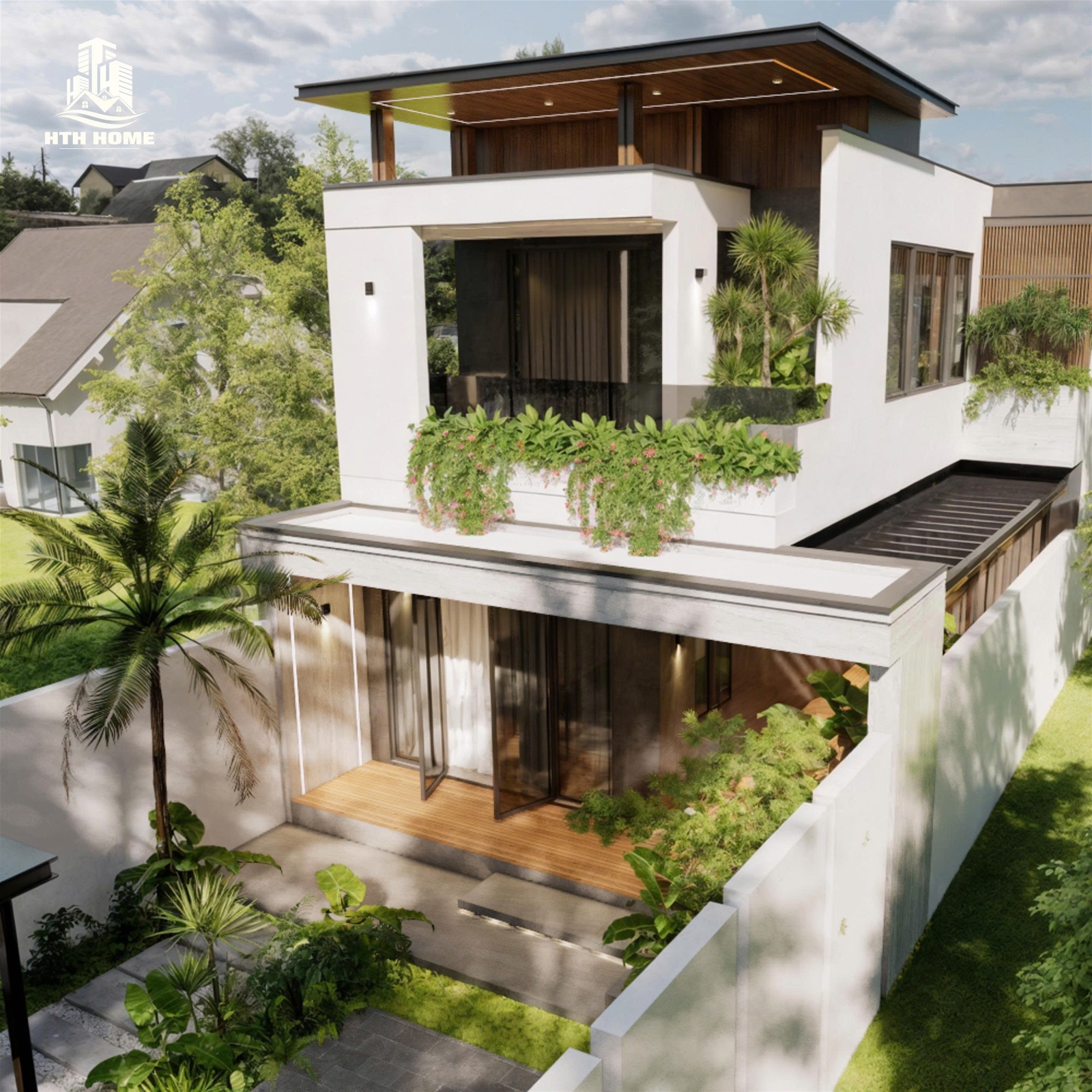 Thiết Kế Công Trình Nhà Anh Tùng Đến Từ Xây Nhà Đông Anh HTH Home