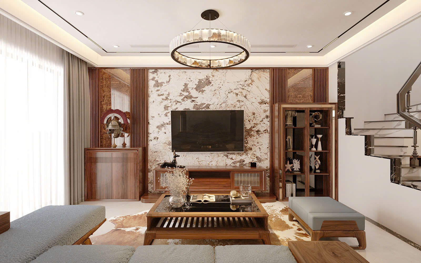 Thiết Kế Nội Thất Tinh Tế Của HTH Home Cho Công Trình Nhà Anh Hùng – Hà Đông