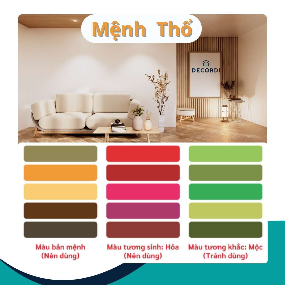Màu Sơn Hợp Mệnh – Bí Quyết Nhỏ Mang Lại Vận May Lớn Khi Xây Nhà Ở Đông Anh