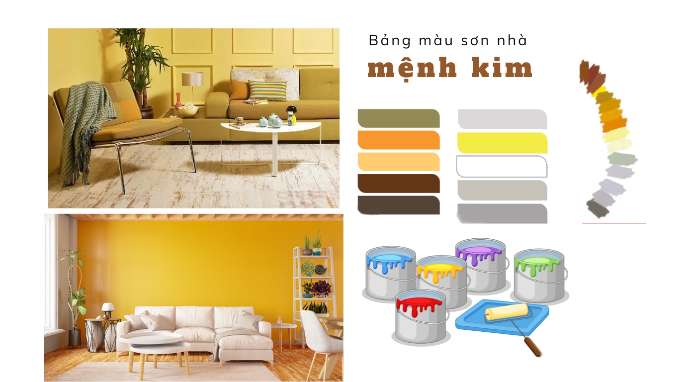 Màu Sơn Hợp Mệnh – Bí Quyết Nhỏ Mang Lại Vận May Lớn Khi Xây Nhà Ở Đông Anh