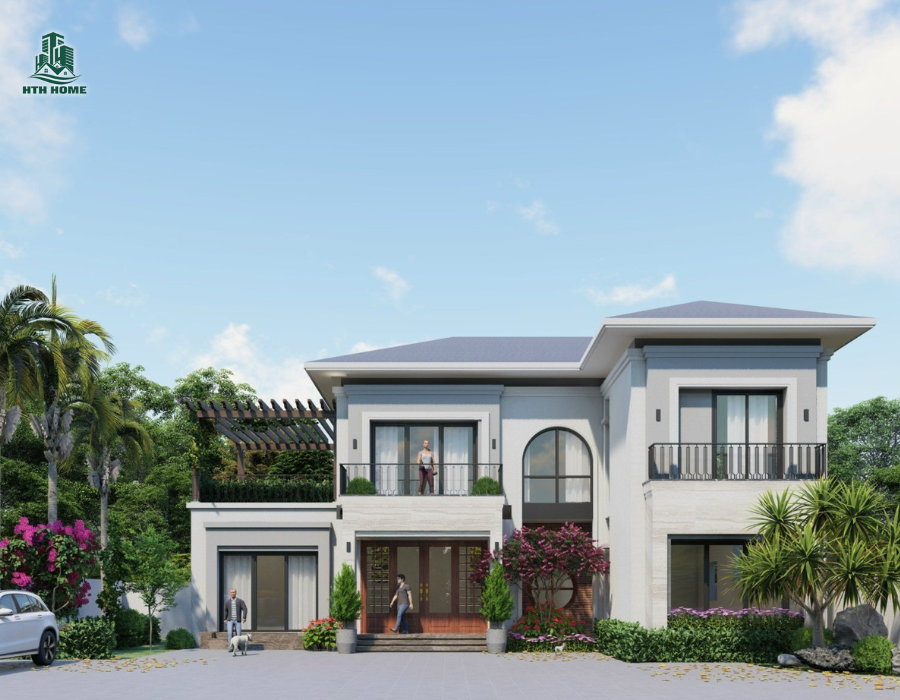 Thiết Kế Nhà Mái Nhật 2 Tầng Trong Xây Nhà Trọn Gói Hà Nội