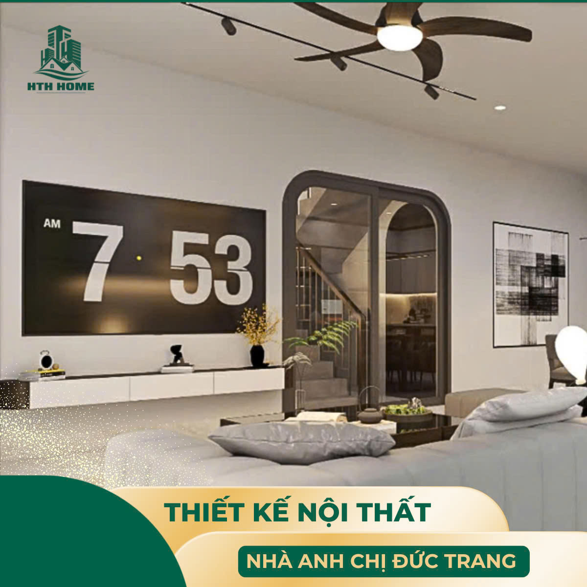 Thiết Kế Nội Thất Theo Phong Cách Gia Chủ – Dấu Ấn Của Xây Nhà Trọn Gói Đông Anh HTH Home