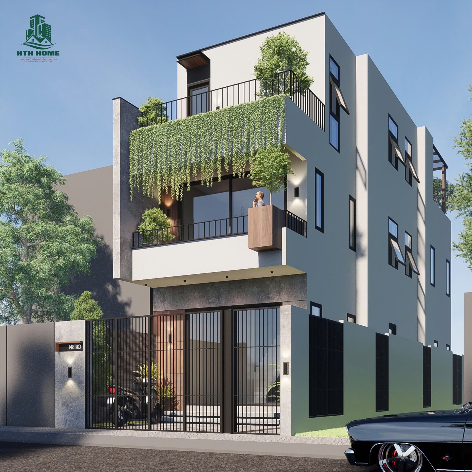 Thiết Kế Kiến Trúc Nhà Anh Chị Thọ Nhung Đến Từ Xây Nhà Trọn Gói Hà Nội HTH Home
