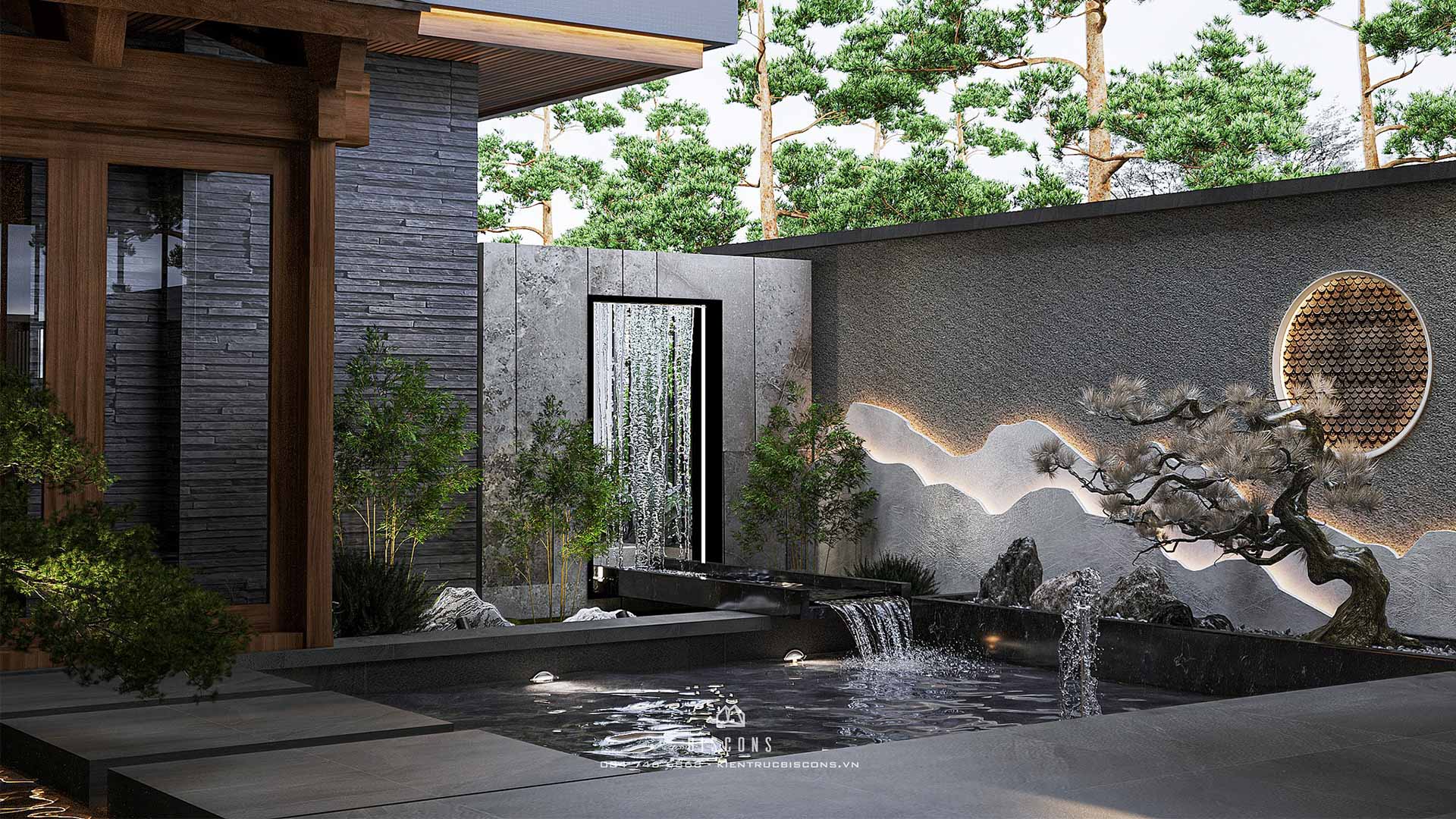 Những Ý Tưởng Thiết Kế Sân Vườn Khi Xây Nhà Trọn Gói Hà Nội