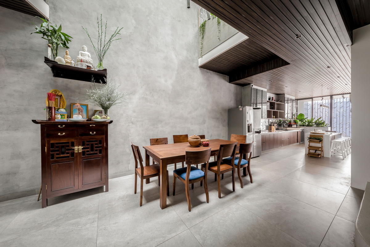 Nhà phố có cầu thang đứt đoạn - ảnh 4