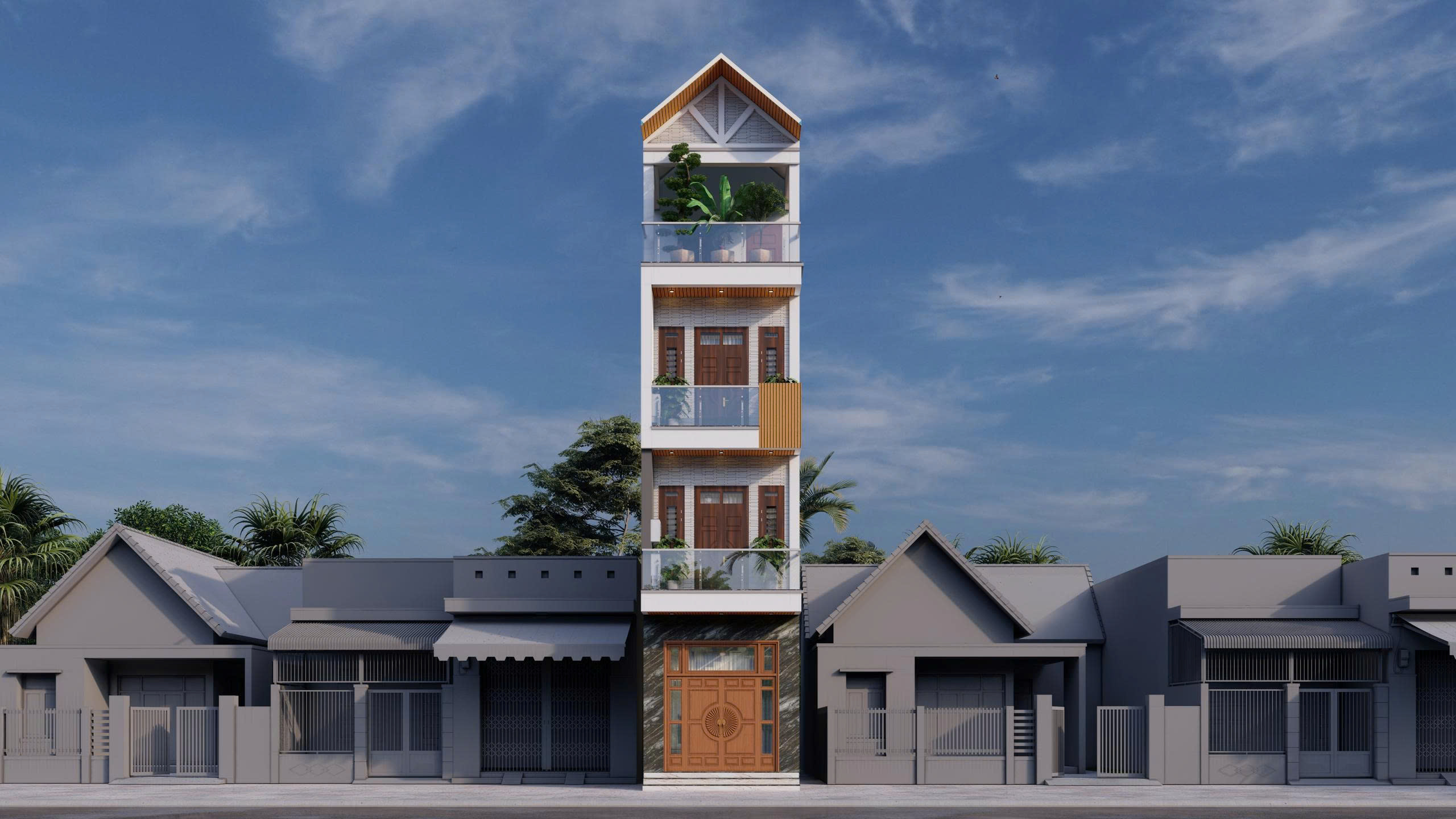 Mẫu nhà hiện đại Anh Thịnh Đông Anh