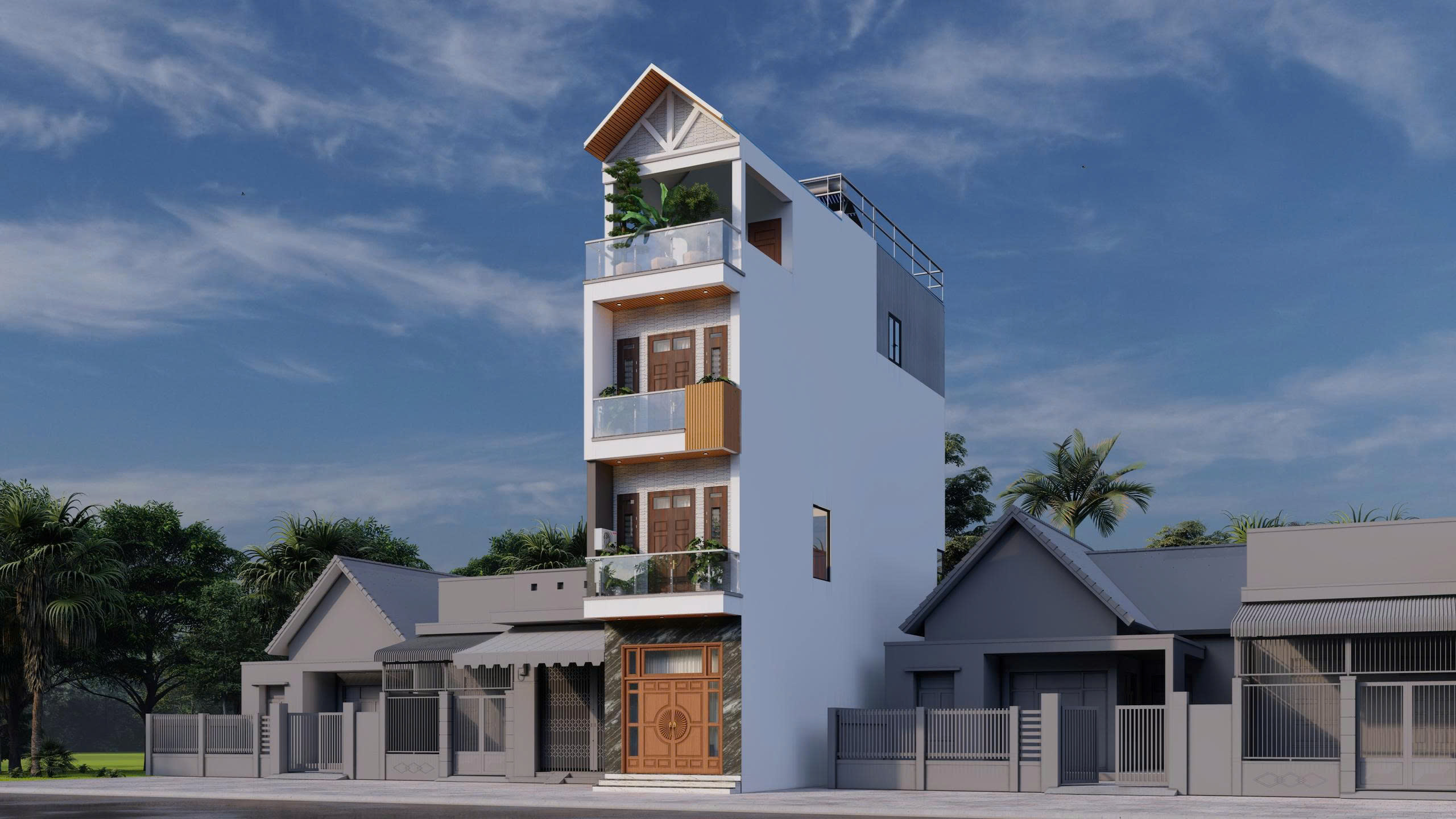 Mẫu nhà hiện đại Anh Thịnh Đông Anh
