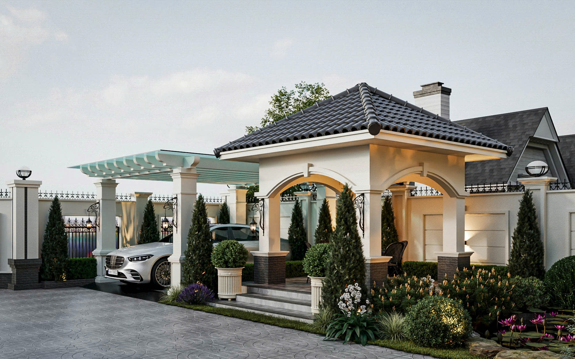 Biệt Thự Tân Cổ Điển Bác Chung