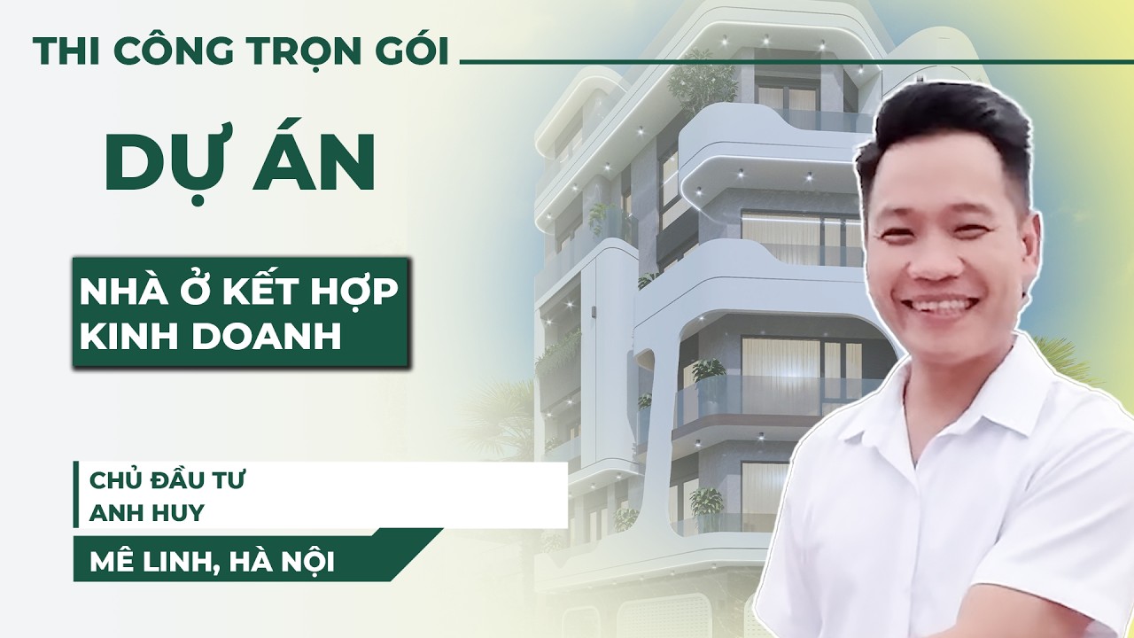 Nhà Ở Kết Hợp Kinh Doanh -  Anh Huy Mê Linh - Hà Nội